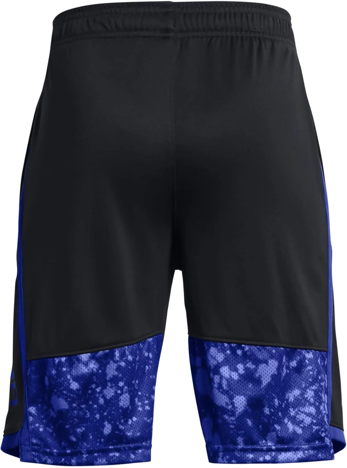 Детские шорты Under Armour Stunt 3.0 с принтом (для детей постарше) - чистый полиэстер - эластичный пояс, Black/Royal/Anthracite — фото 2