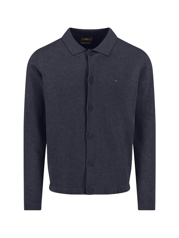 

FYNCH-HATTON Кардиган на пуговицах, изящный, синего цвета