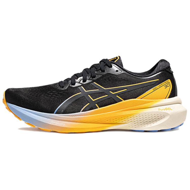 

ASICS Gel Kayano 30 Lite Show 'Black' — черный с желтым, цвет Black Yellow