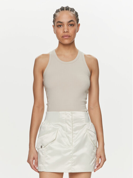 

Топ Calvin Klein, бежевый