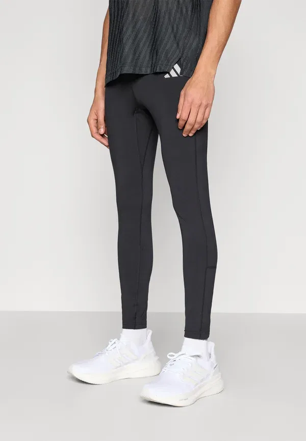 Трикотажные беговые леггинсы Adidas Performance, черный