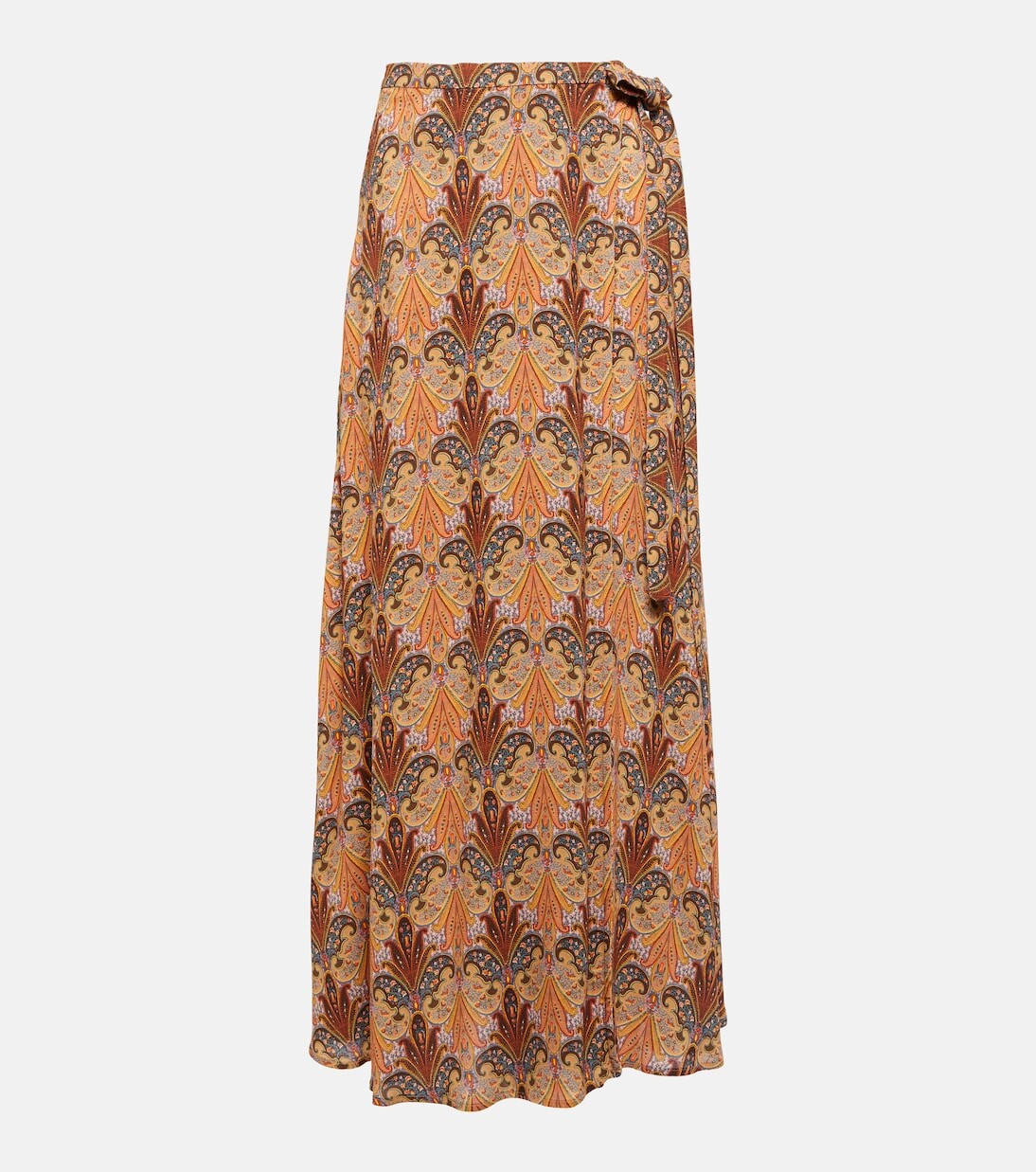 

Юбка макси с пейсли Etro, мультиколор