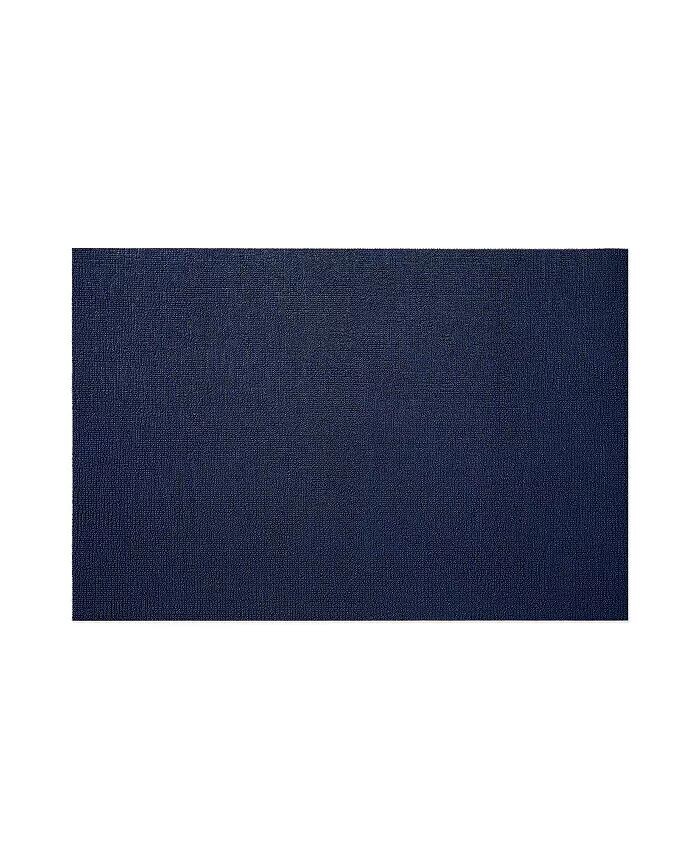 

Твердый ворсистый коврик 18 x 28 дюймов Chilewich, синий