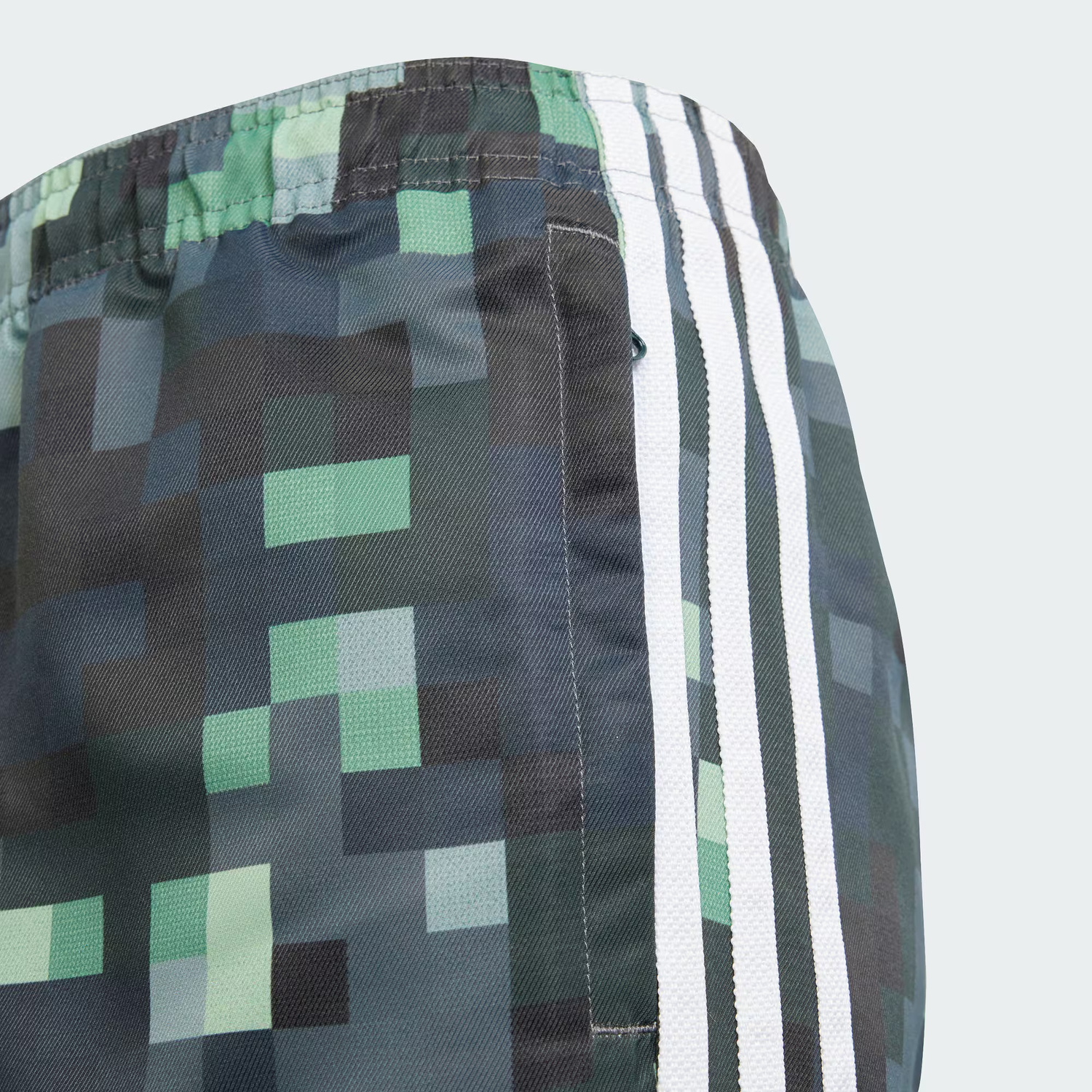Adidas Originals Wodeshijie, Lianmingkuan Штаны Minecraft Silver Gray/Magical Yellow Green/Tribal Green/Ivy Green — фото 4