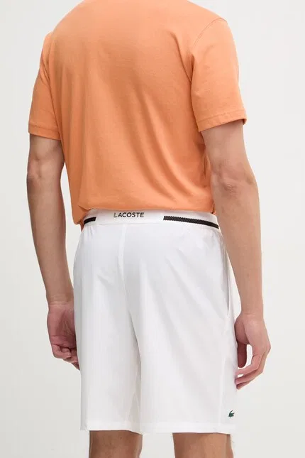 Шорты из эластичного материала Lacoste, бежевый — фото 3