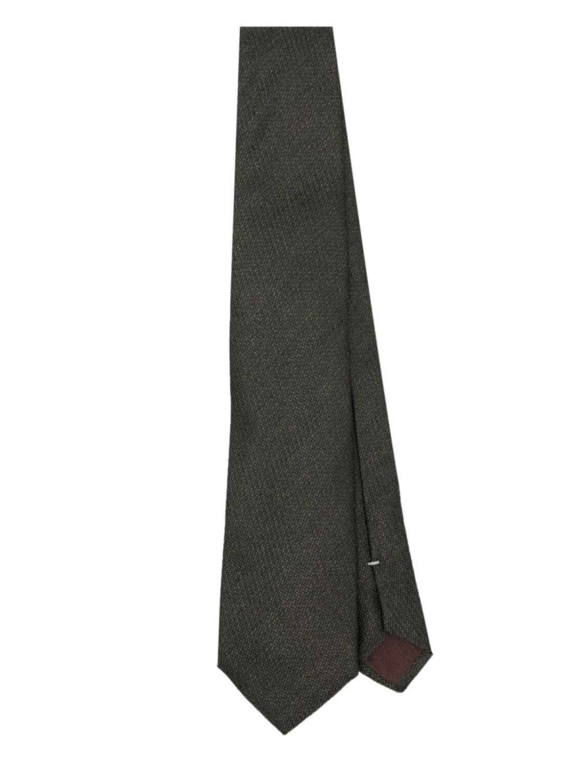 

Canali галстук из жаккардового шелка с узором, зеленый