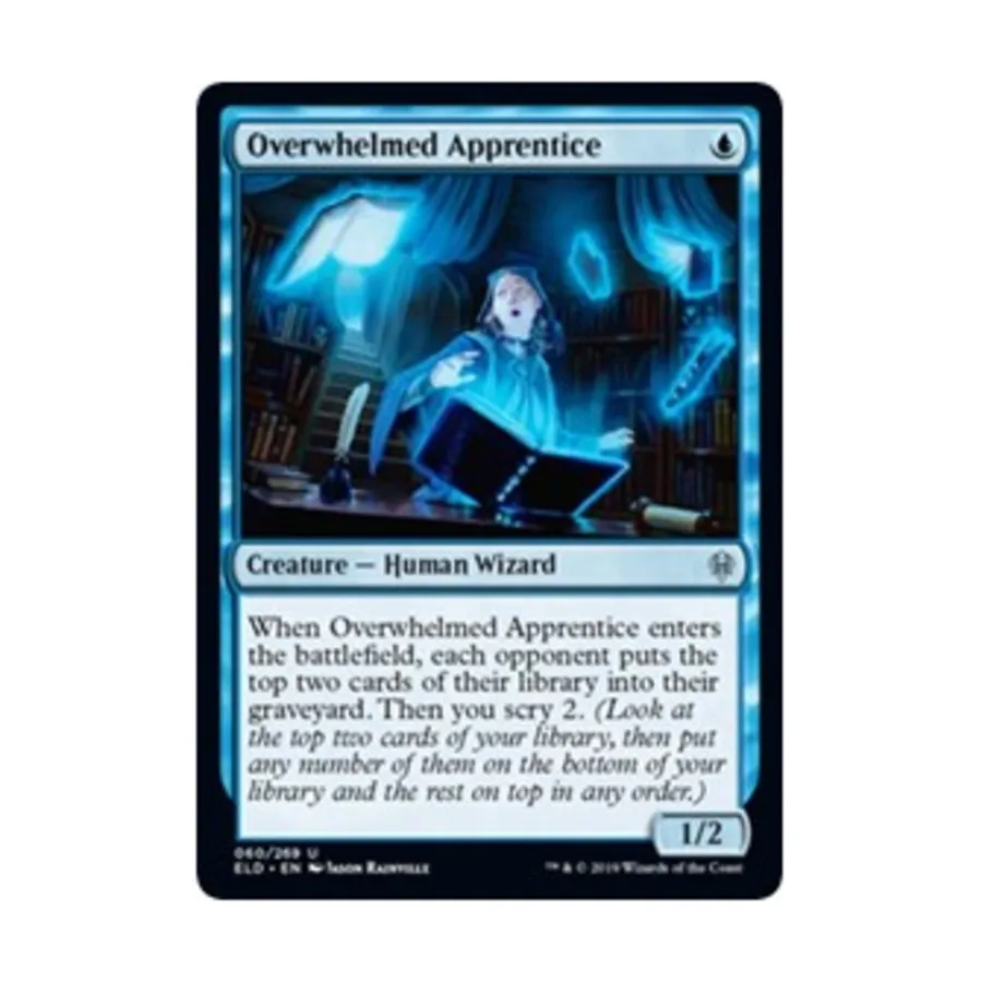 

CCG Потрясенный ученик (U), MTG - Throne of Eldraine