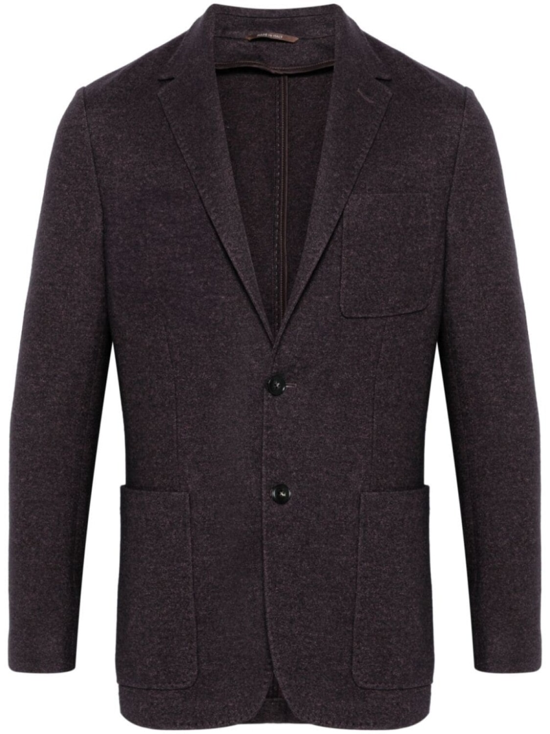 

Canali однобортный блейзер, фиолетовый