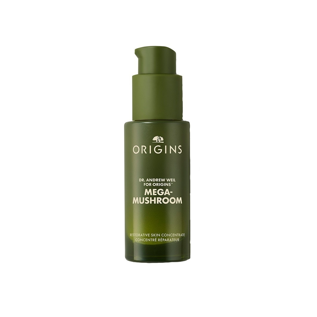 

Масло для лица dr. andrew weil for origins dr. weil mega mushroom rescue concentrate Origins, объем 30 мл