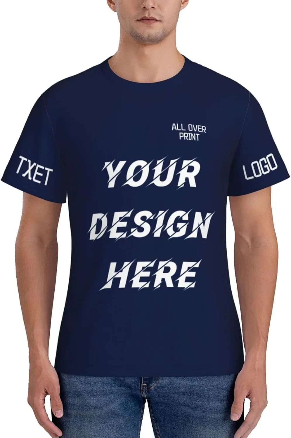 

Футболка All Over Print с индивидуальным дизайном