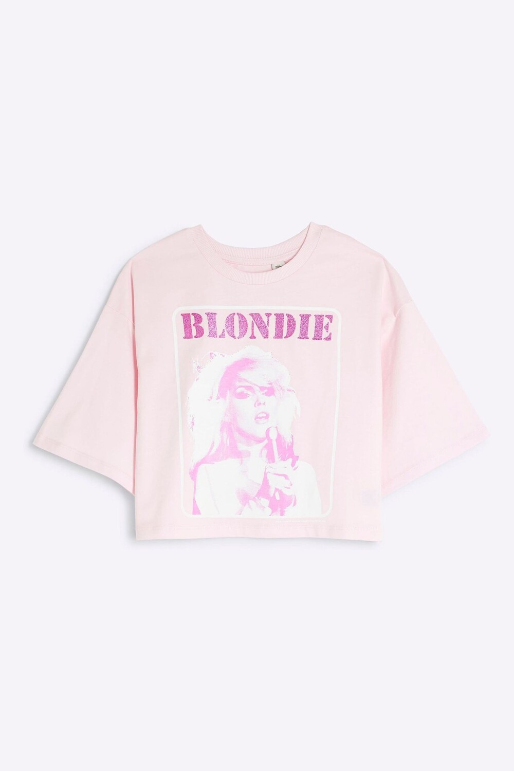 

Футболка для девочек блондинок River Island, розовый