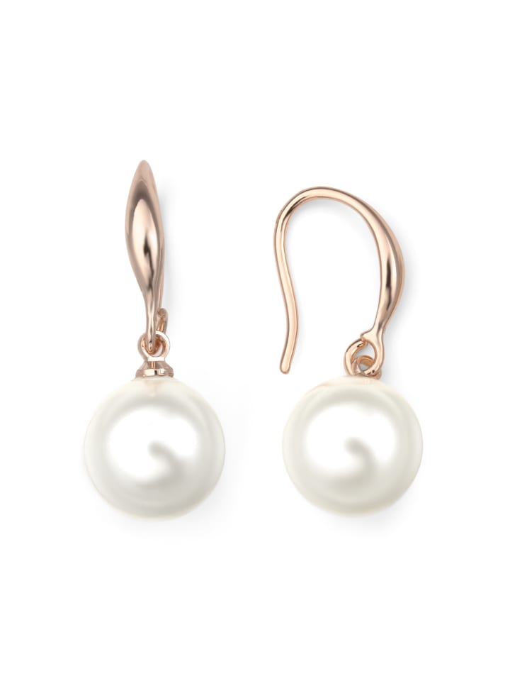 

Steel_Art Серьги «Непта», серебристый полированный розовое золото