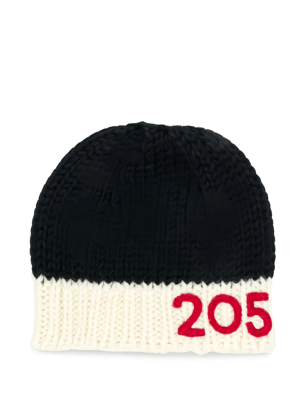 

Шапка бини с вышивкой Calvin Klein, черный