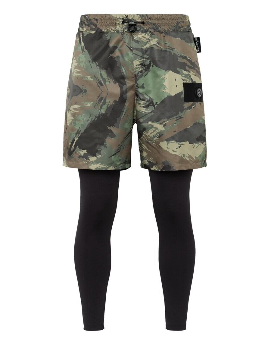 

Тканевые брюки Plein Sport Skinny Pants, цвет green/olive