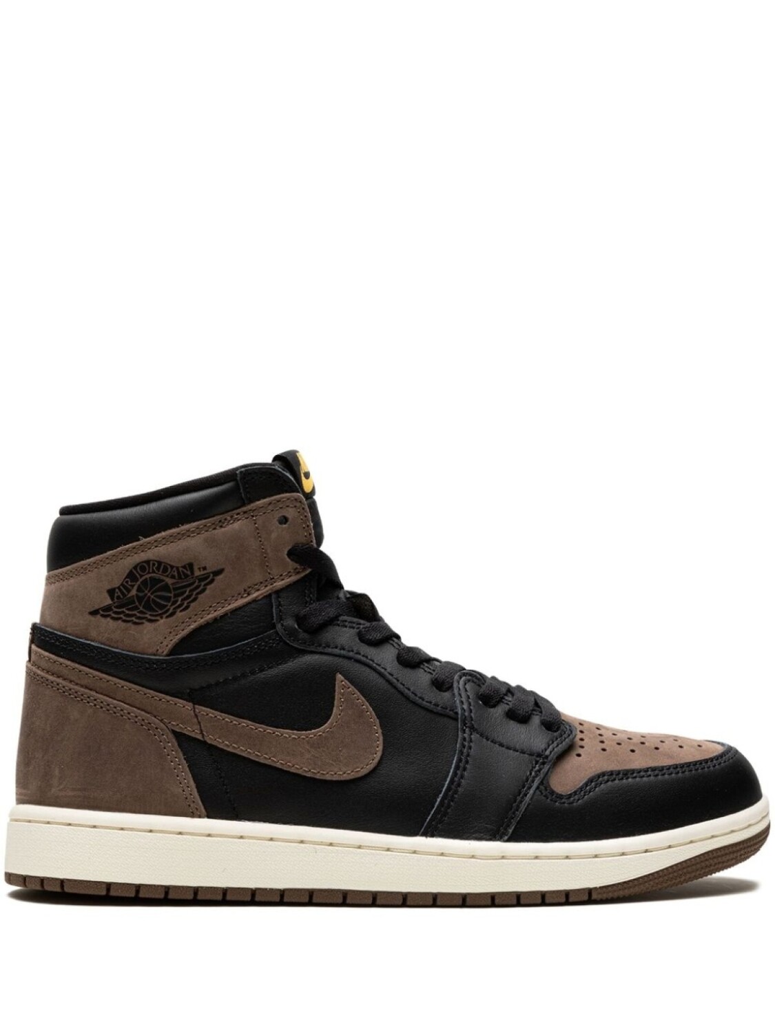 

Jordan кроссовки Air Jordan 1 Retro High OG Palomino, черный, Коричневый, Jordan кроссовки Air Jordan 1 Retro High OG Palomino, черный