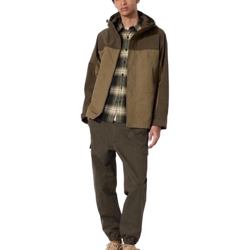 

UNIQLO Куртка мужская, темно-коричневая, Коричневый, UNIQLO Куртка мужская, темно-коричневая