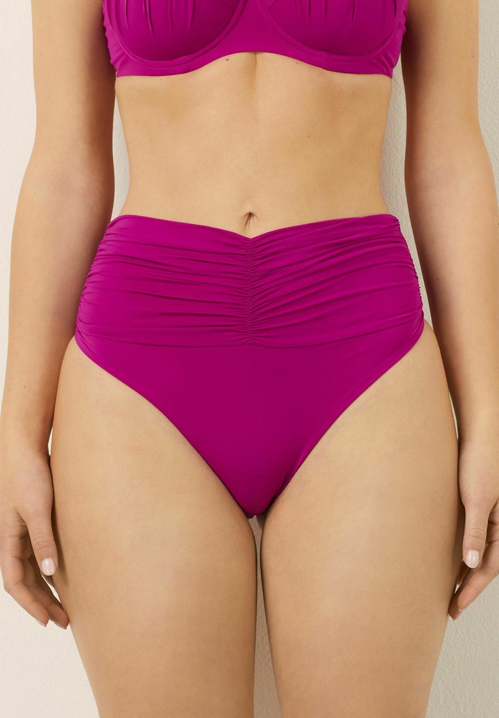 

Плавки бикини DRAPERY Yamamay, неоново-розовый