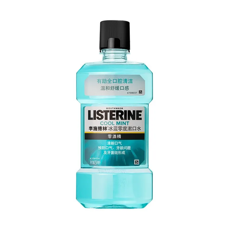 Listerine Ополаскиватель для полости рта Ice Blue против зубного налета с освежающим ароматом — фото 2
