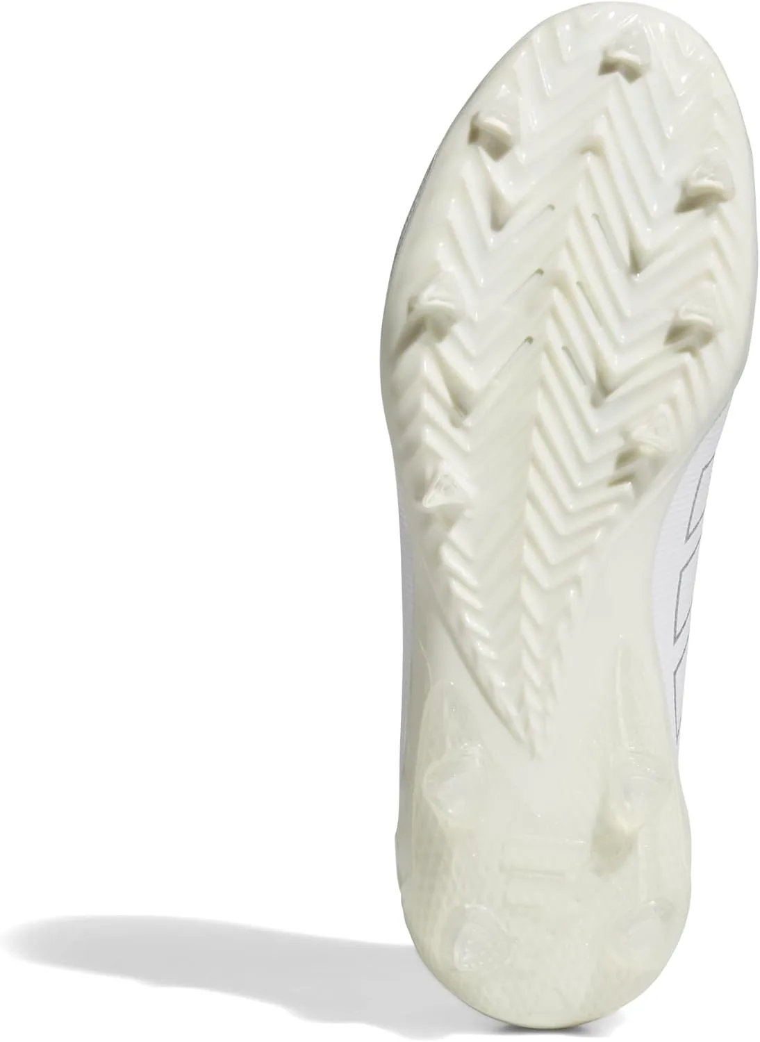 Мужские кроссовки Adidas Adizero Electric.1 для американского футбола, белый/металлик — фото 2