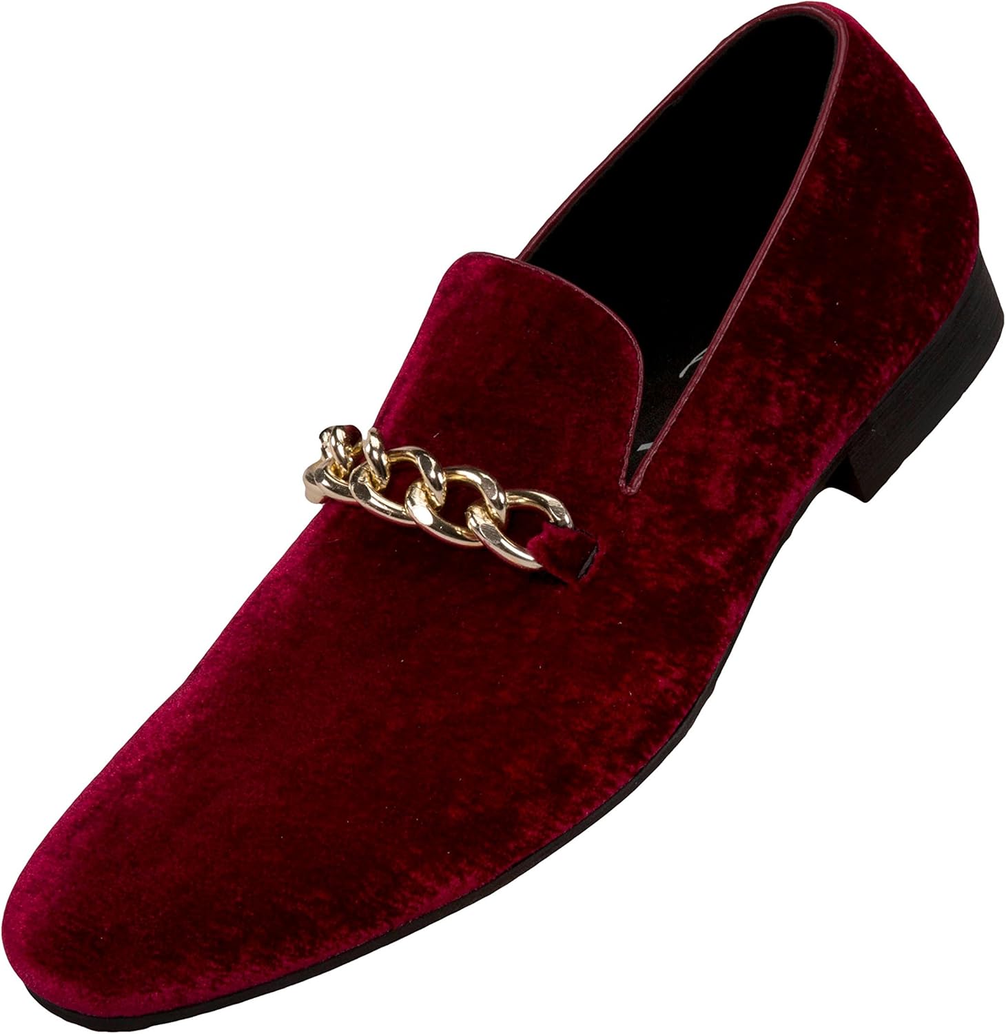 

Мужские слипоны Amali Fay из бархата с золотой цепочкой, бархатные лоферы для мужчин, оригинальные туфли для смокинга и смокинговые туфли