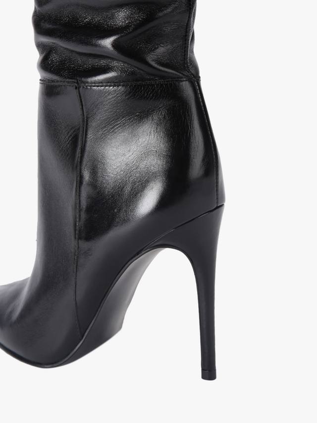 Eterno Slouch кожаные сапоги выше колена Carvela, Black — фото 4