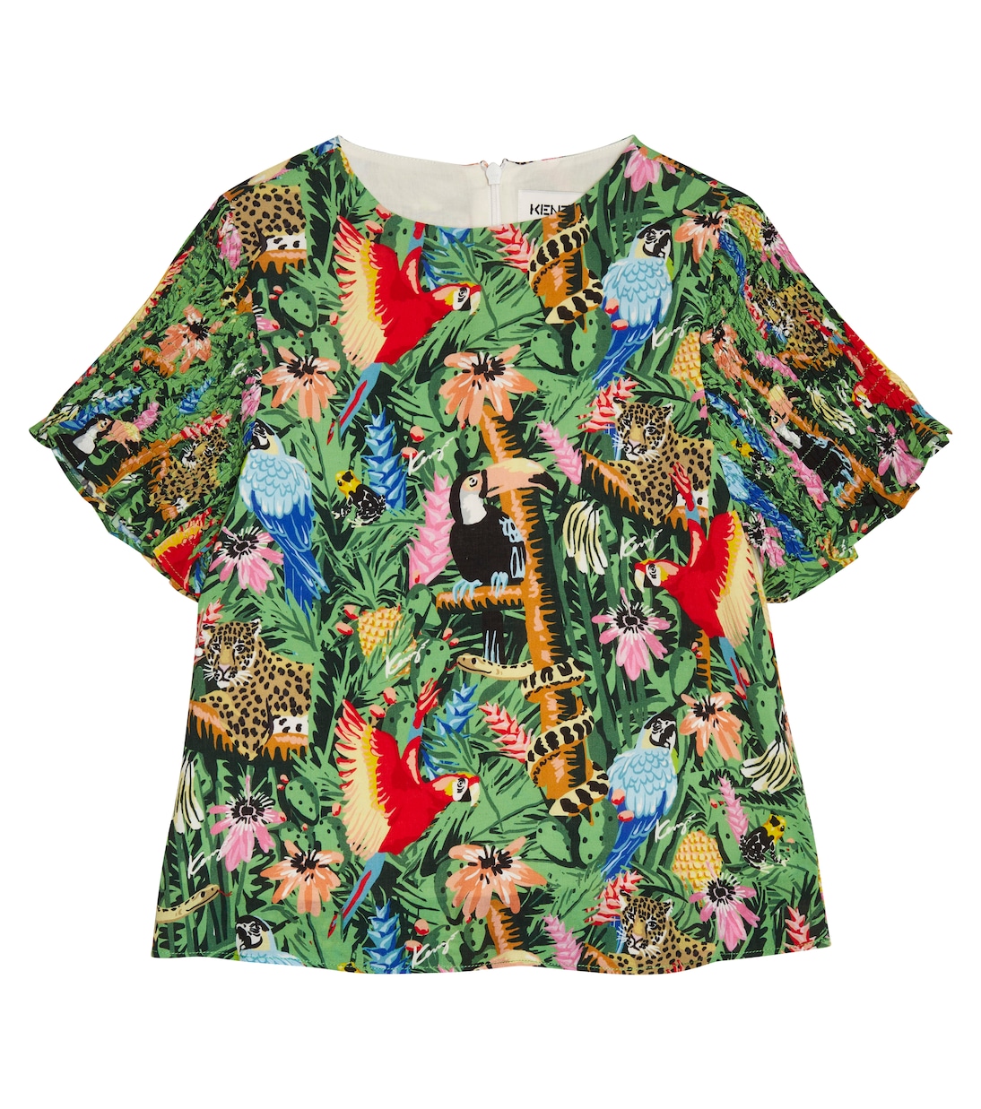 

Футболка с принтом Kenzo Kids, Dark Grey