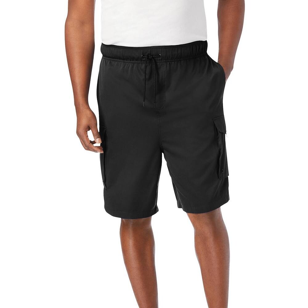 

Мужские плавки-карго Kingsize Big & Tall 8 Flex KingSize, черный