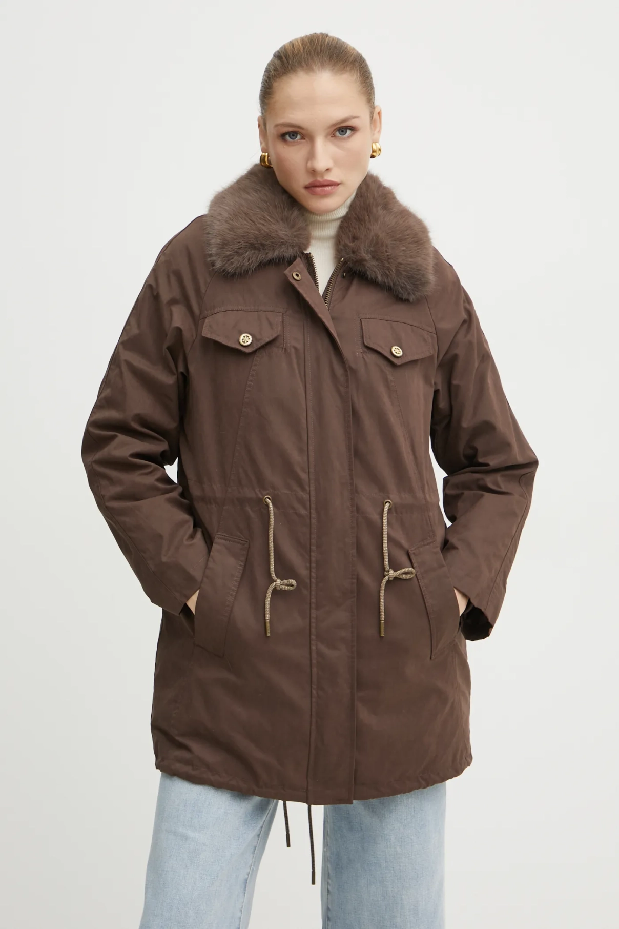 

ЛЮСИ куртка Guess, коричневый