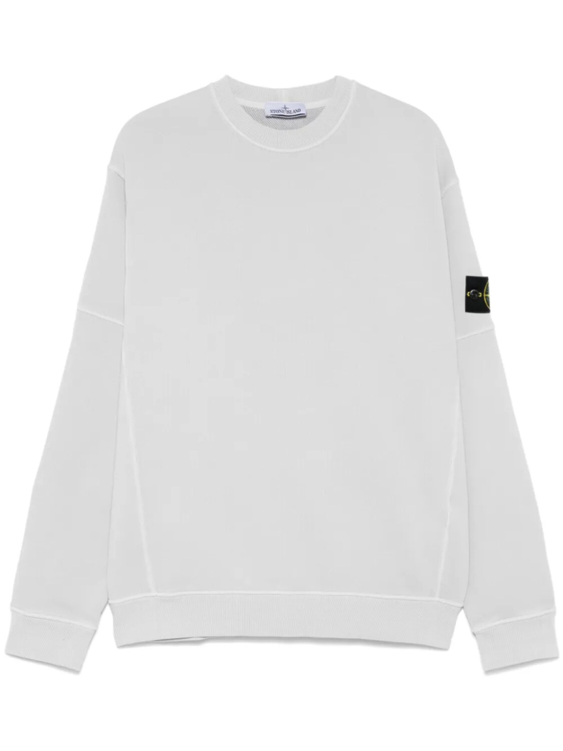 

Толстовка с изображением компаса Stone Island, серый