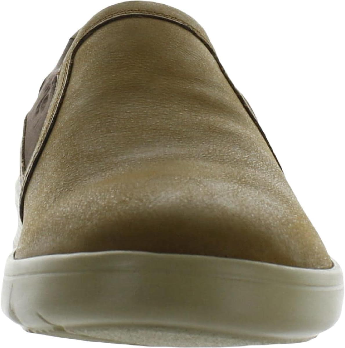 Мужские слипоны Rockport Caldwell с двойной эластичной вставкой, Desert Leather — фото 3