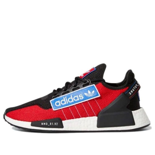 

Кроссовки nmd_r1 v2 'logo patch - team power red' Adidas, красный