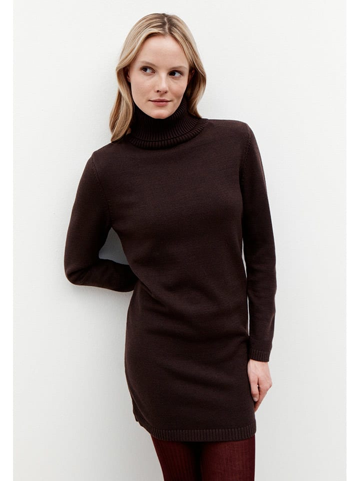 

More & More Темно-коричневое вязаное платье