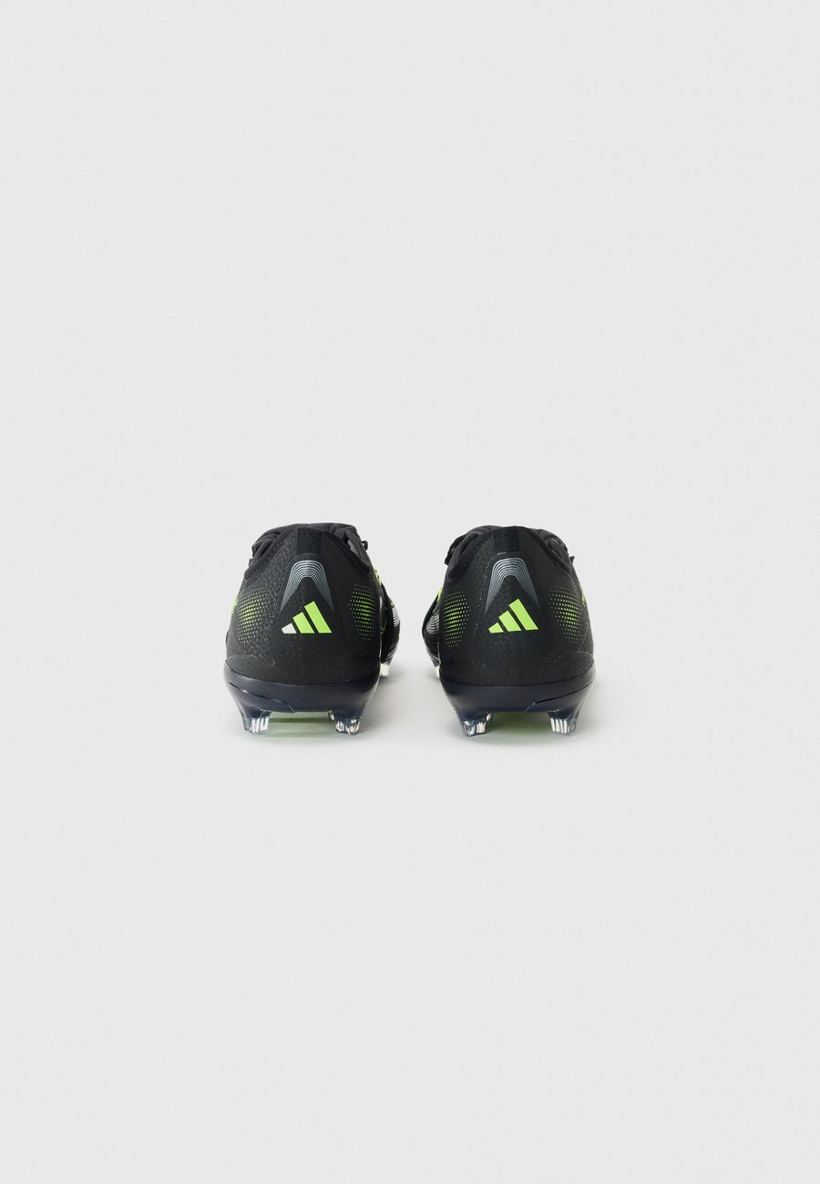 Кроссовки Adidas Performance PREDATOR PRO FOLD-OVER TONGUE FIRM GROUND FOOTBALL BOOTS, Core Black/Carbon/Lucid Lemon/Black — фото 3