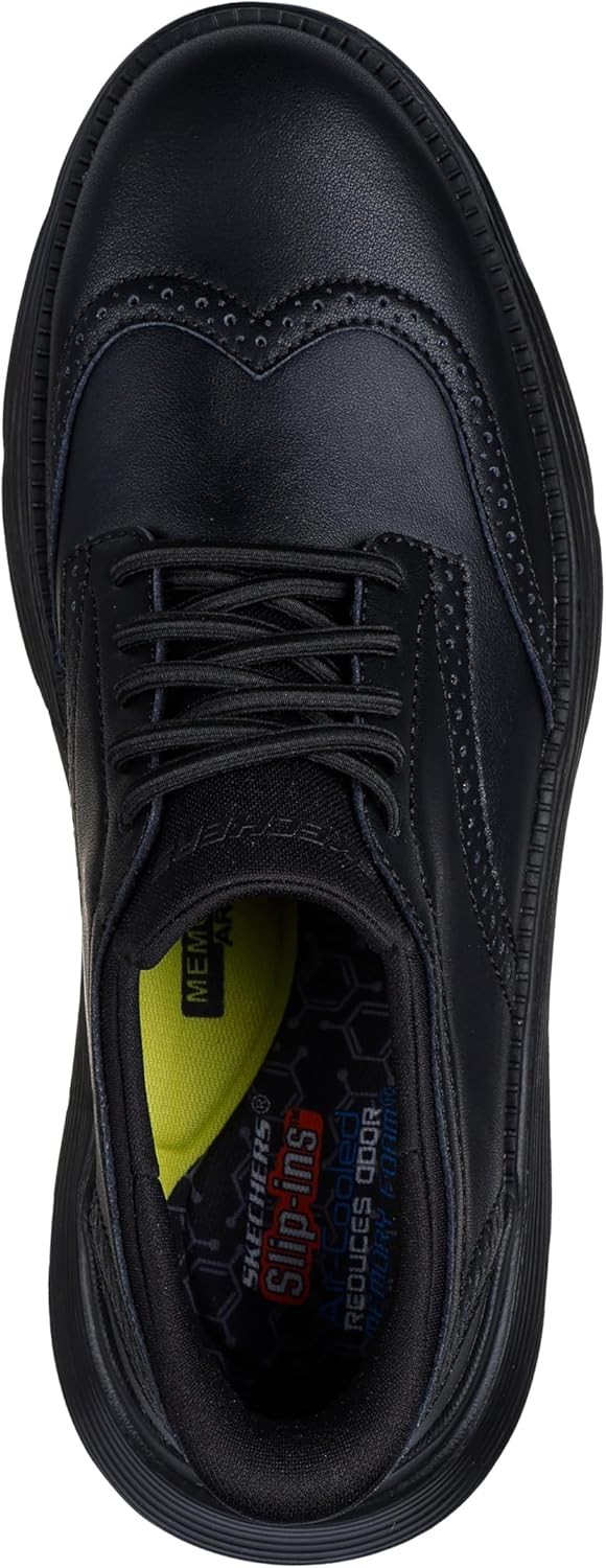 Мужские оксфорды Skechers USA Garza Sully, черный — фото 2