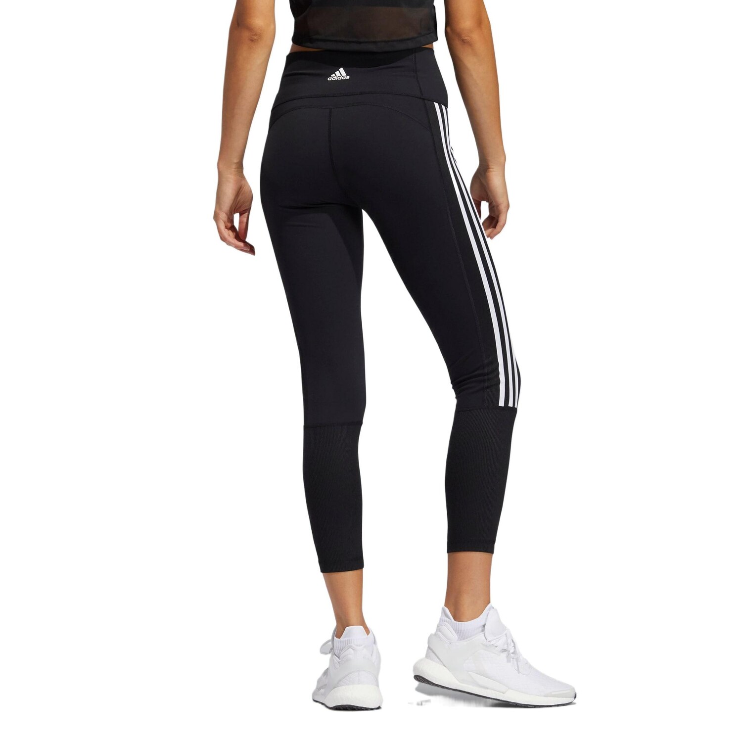 

Спортивные брюки женские черные/белые Adidas