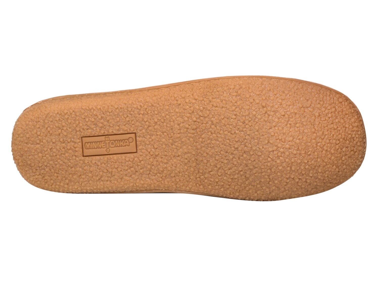 Тапочки-мокасины Minnetonka Camp Collar, коричневый — фото 3