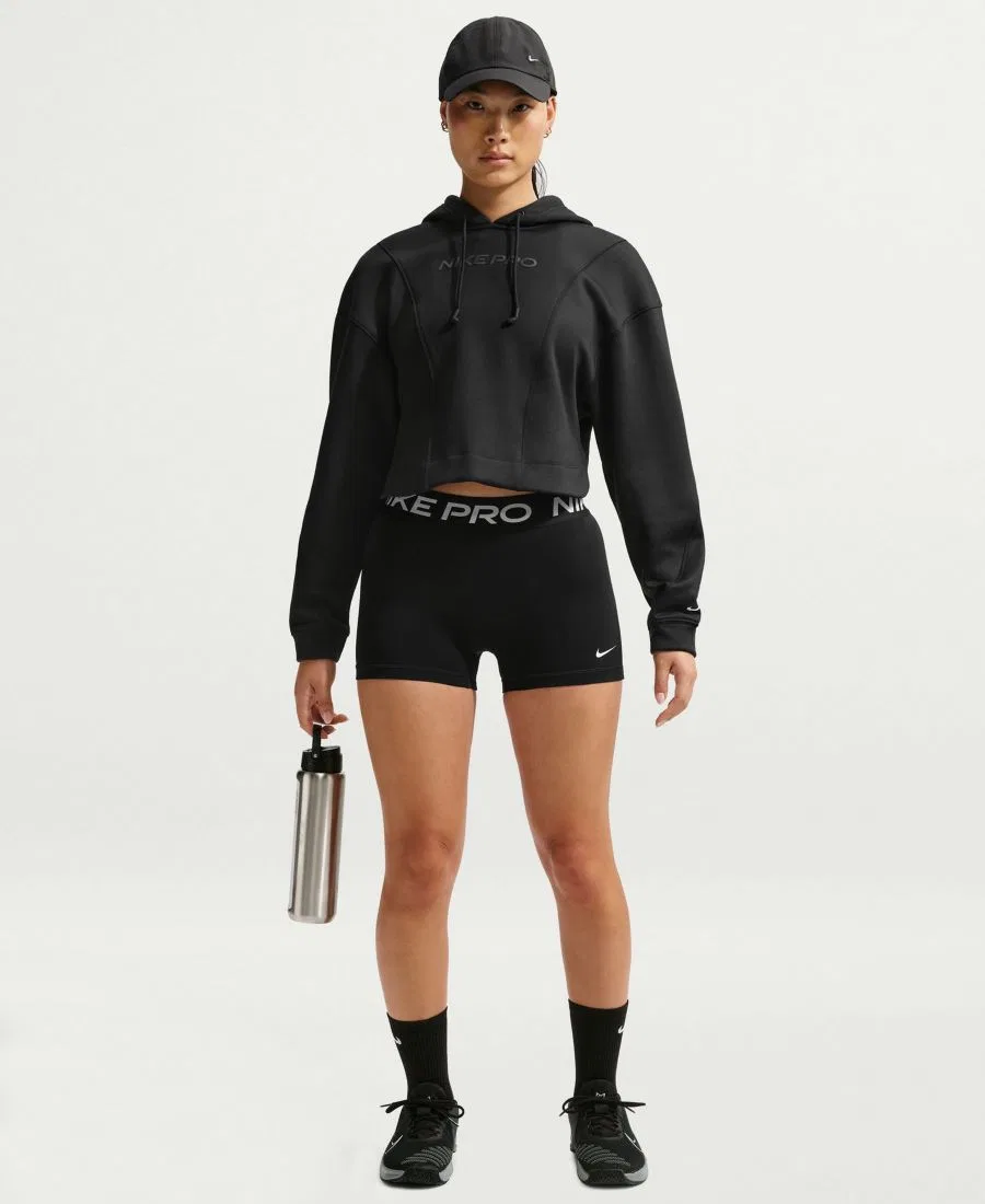 Женские велосипедные шорты со средней посадкой Nike, Black/White