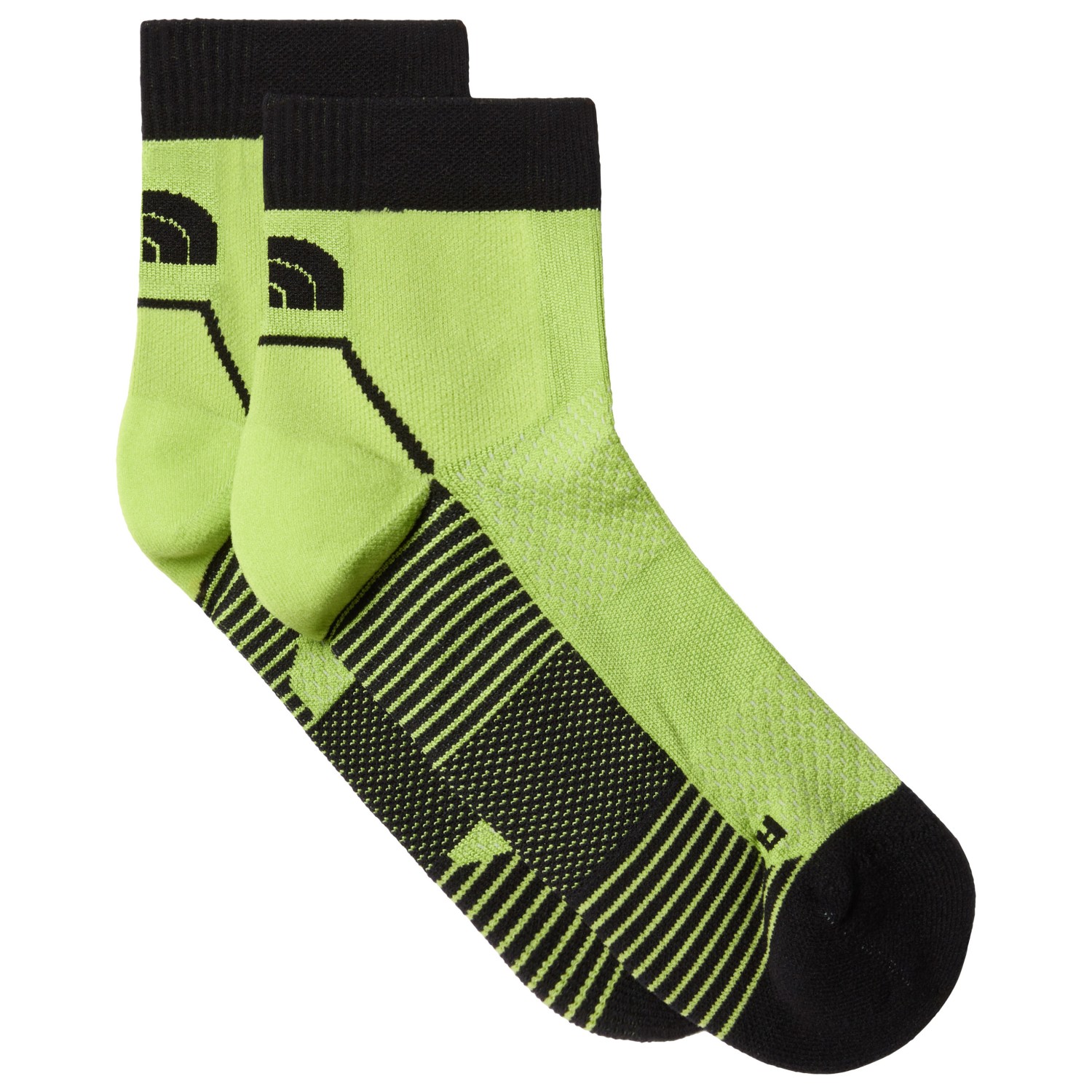 

Носки для бега The North Face Trail Run Quarter Socks, цвет Fizz Lime