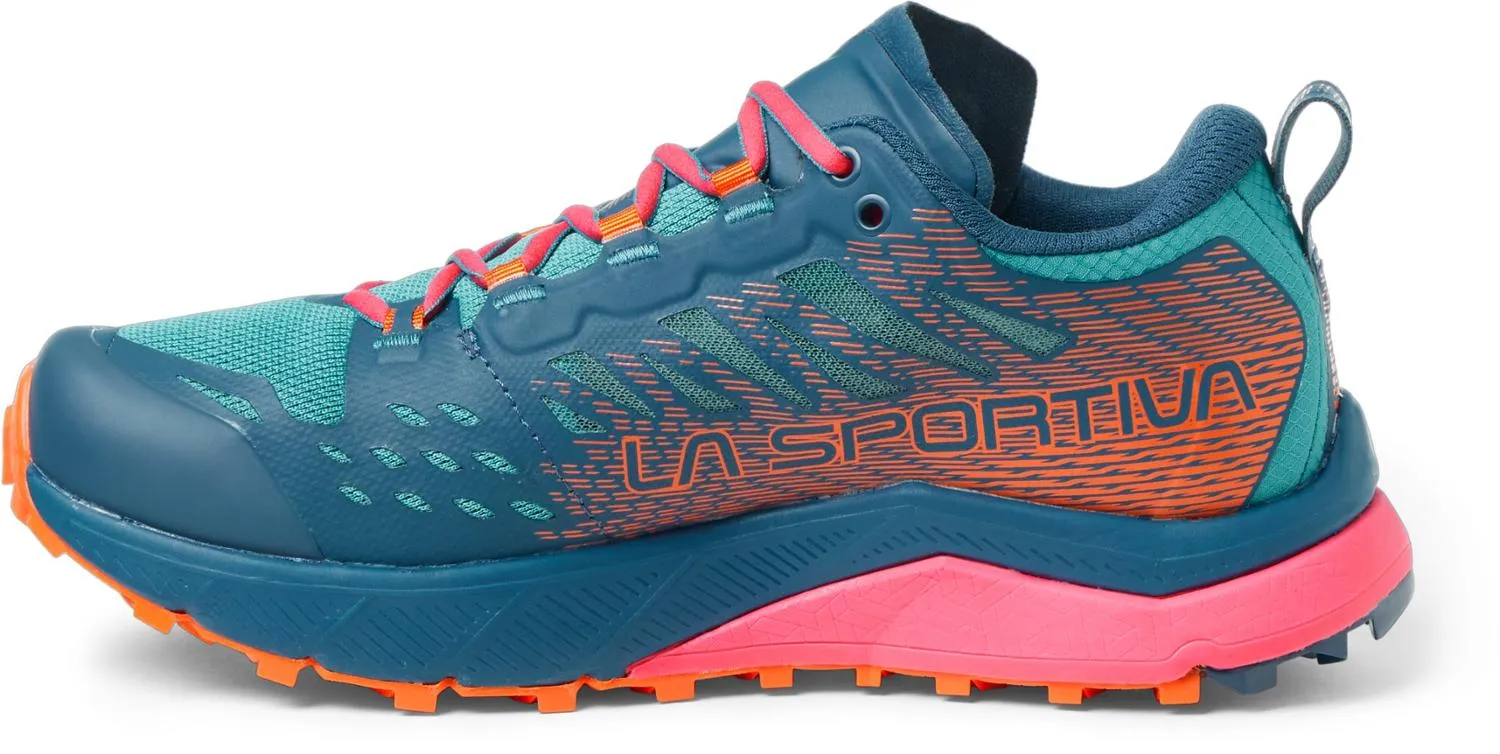 Женские кроссовки для трейлраннинга Jackal II La Sportiva, Storm Blue/Lagoon — фото 2
