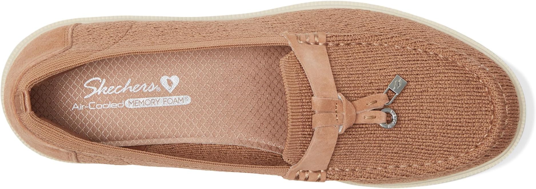 Лоферы SKECHERS Cleo Taylor - Alluring Adventure, желто-коричневый — фото 2