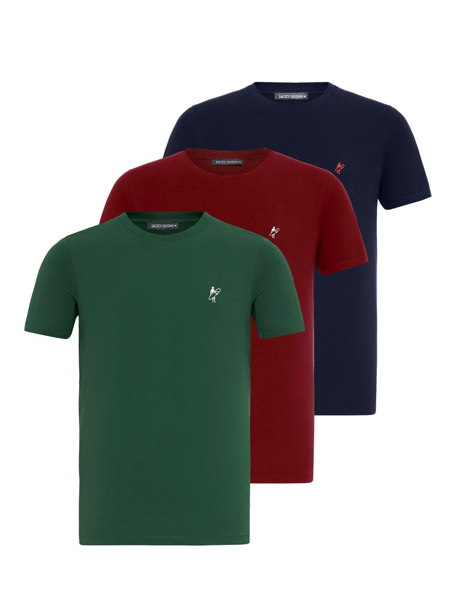 

Рубашка Jacey Quinn, цвет Navy/Green/Red