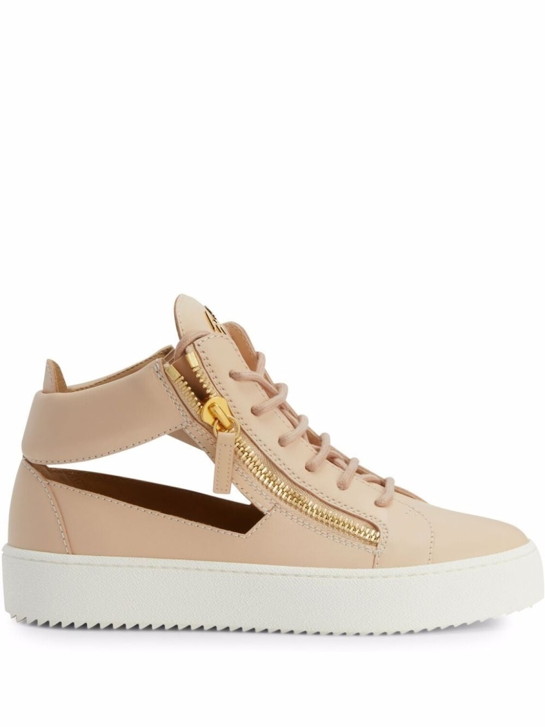 Кроссовки Kriss с вырезами Giuseppe Zanotti, розовый