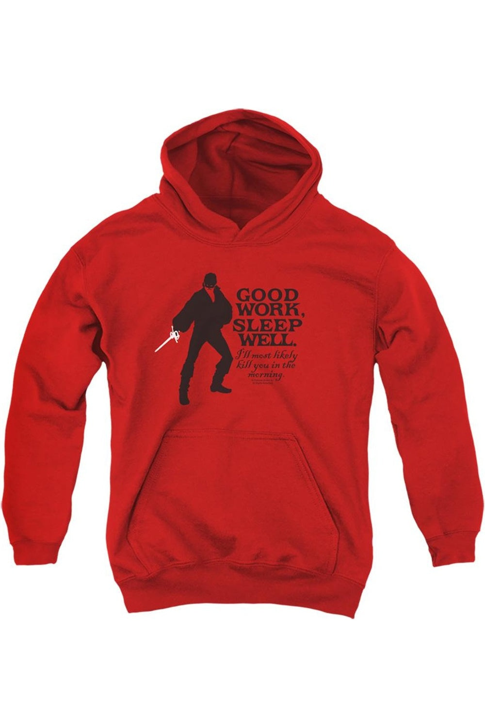 

Толстовка Princess Bride Good Work Youth с капюшоном Gildan, красный