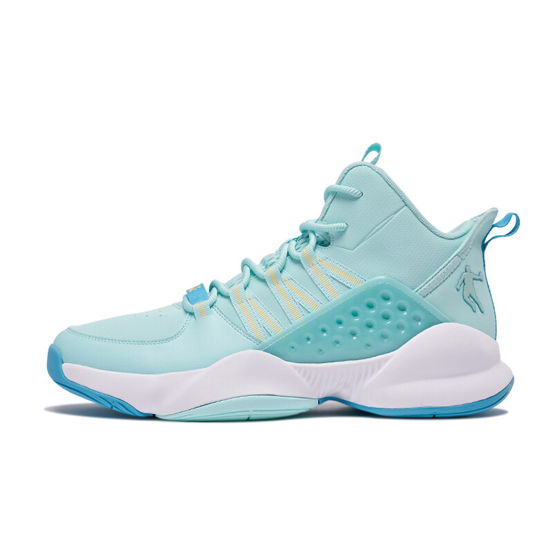 

Баскетбольные кроссовки Basketball Shoes Men Mid-Top Blue/White Qiaodan