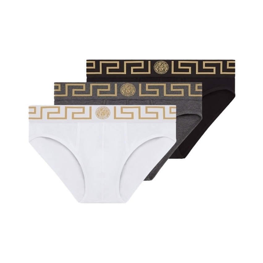 

Трусы Medusa Waistband набор из трех штук VERSACE