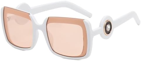 

Модные большие квадратные солнцезащитные очки с бриллиантовой оправой для женщин и мужчин, винтажные солнцезащитные очки, классические очки с защитой от УФ-излучения UV400 MTZJH, C6