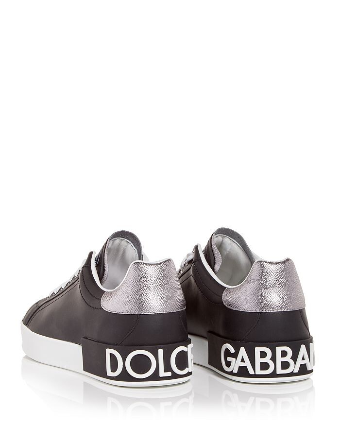Мужские кроссовки на шнуровке Portofino Dolce & Gabbana — фото 3
