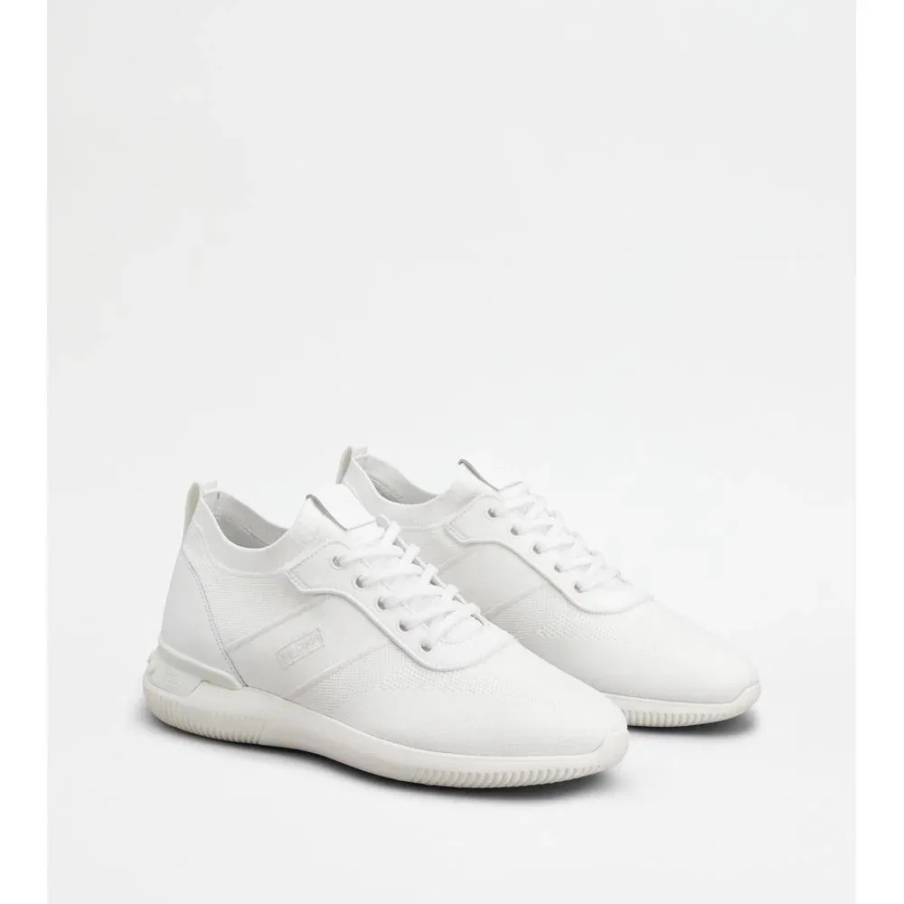 No_Code Knit in Technical Fabric and Leather TOD's, белый — фото 2