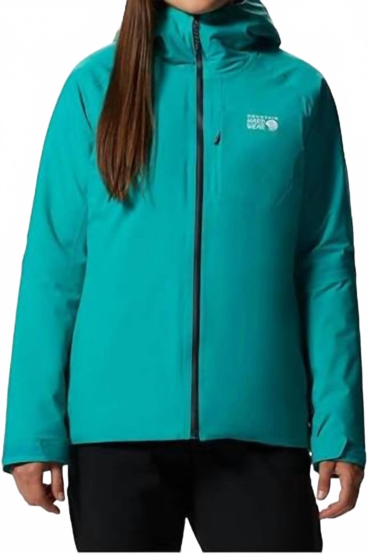 

Эластичная куртка с озоновым утеплителем в чертеже Mountain Hardwear, Blueprint