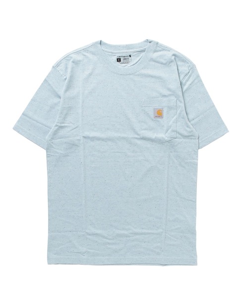 

Футболка с коротким рукавом, большим нагрудным карманом и нашивкой с логотипом Carhartt